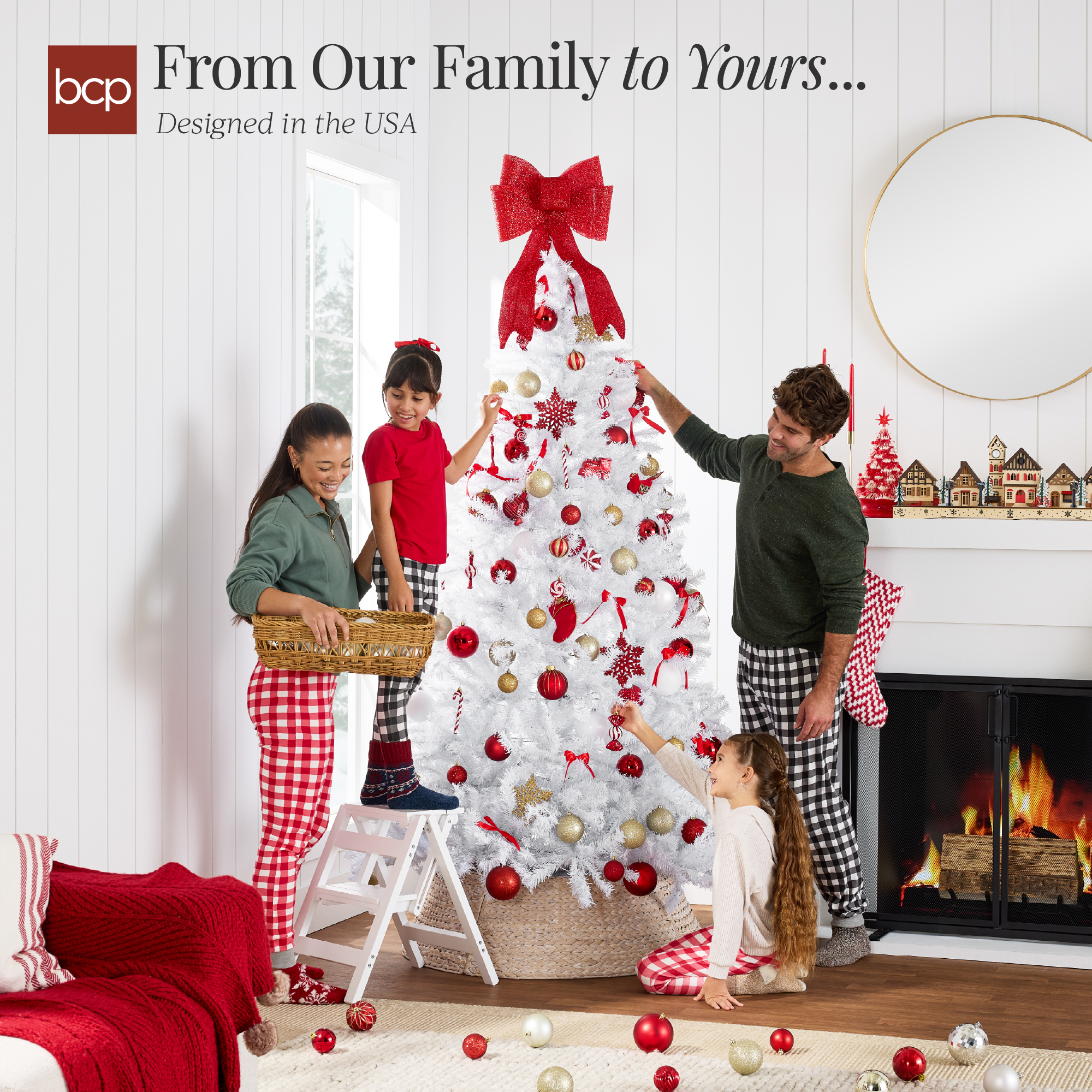 Best Choice Products Artificial Tree Unlit Pine Design w/Easy Assembly White
