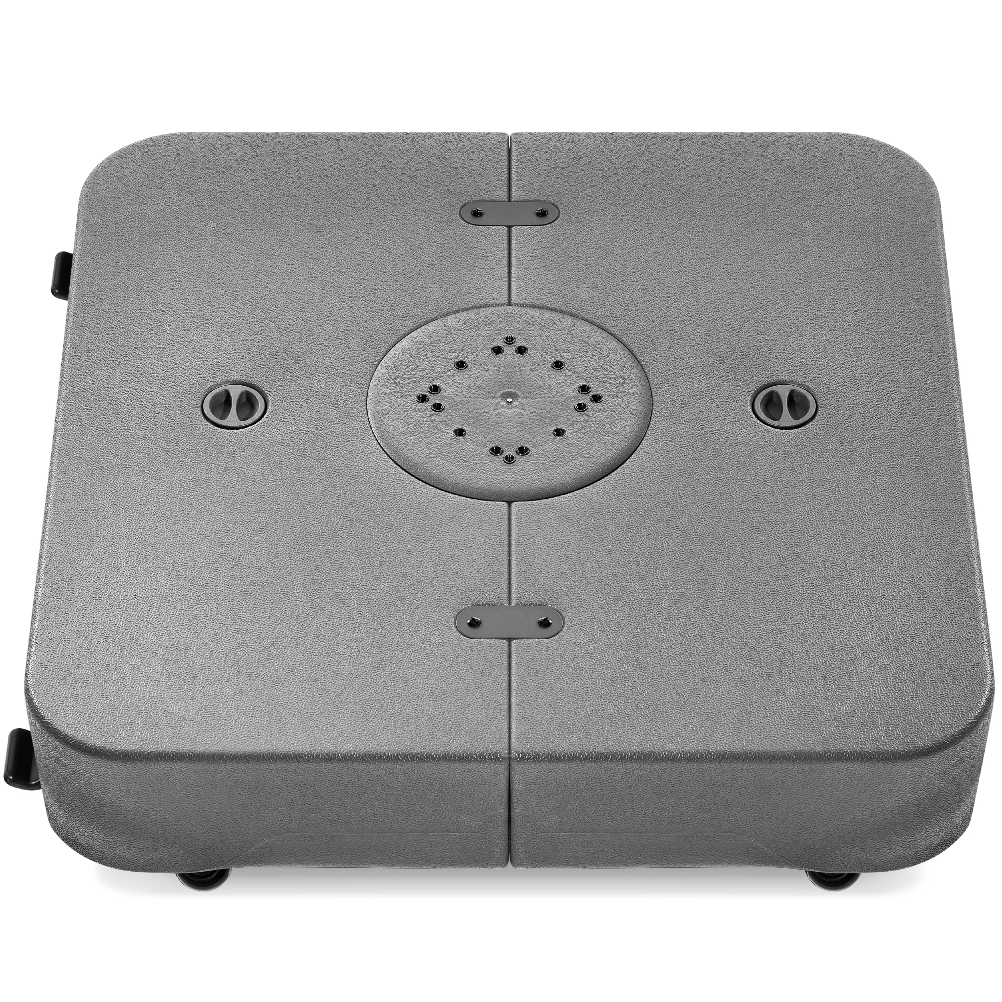 Best Choice Products Cantilever Base Wheels Locks Fillable Capacity 330lb
