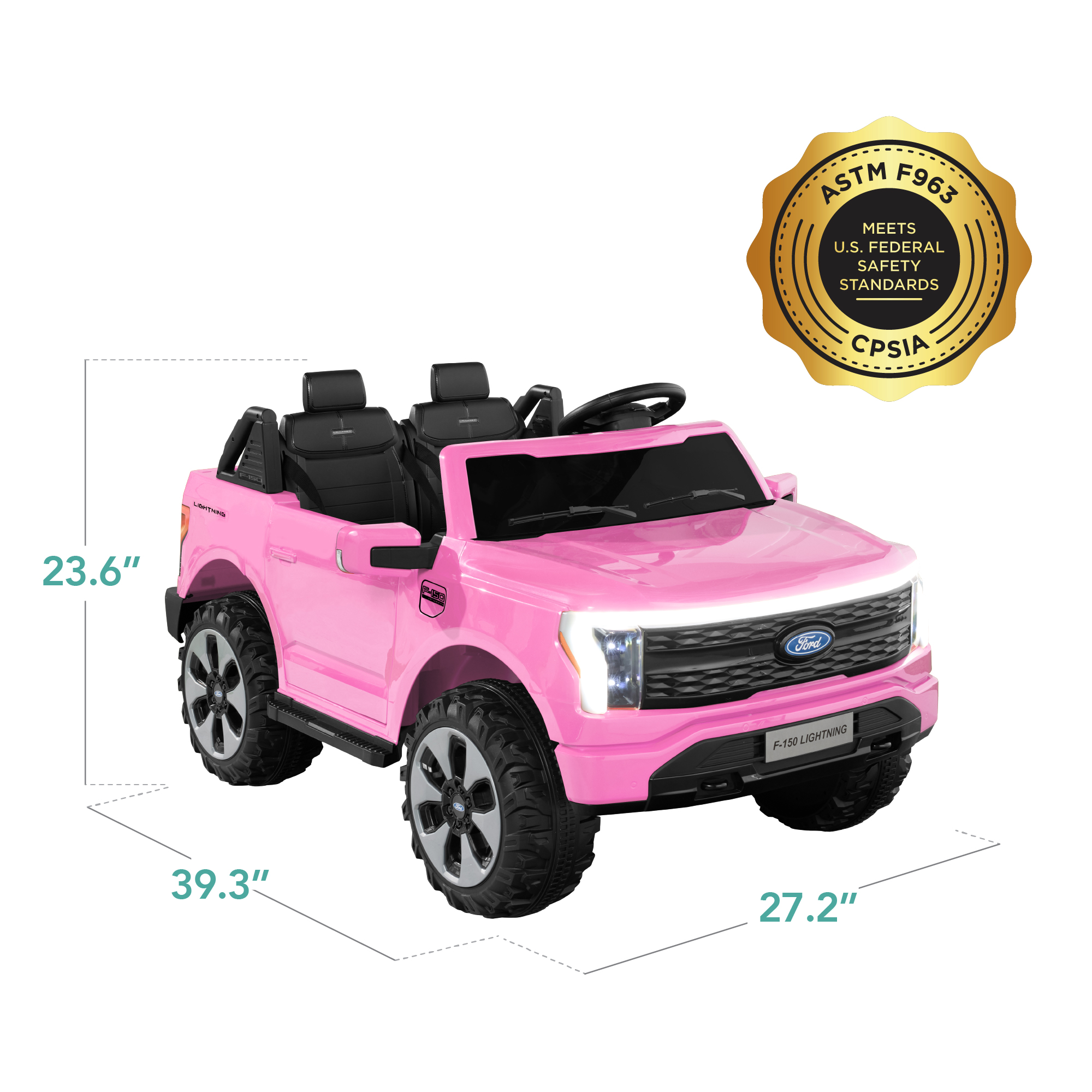 Best Choice Products 24V Kids Ride On Car Officially Licensed Ford Lightning