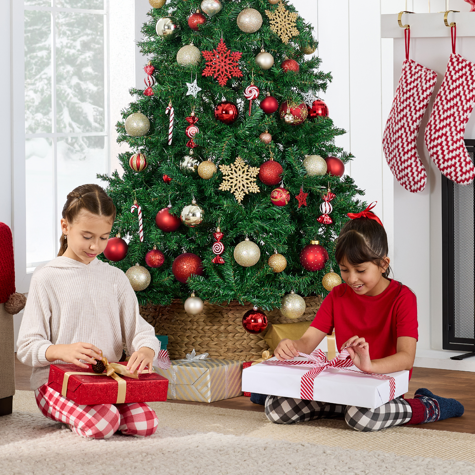 Best Choice Products Artificial Tree Unlit Pine Design w/Easy Assembly Green