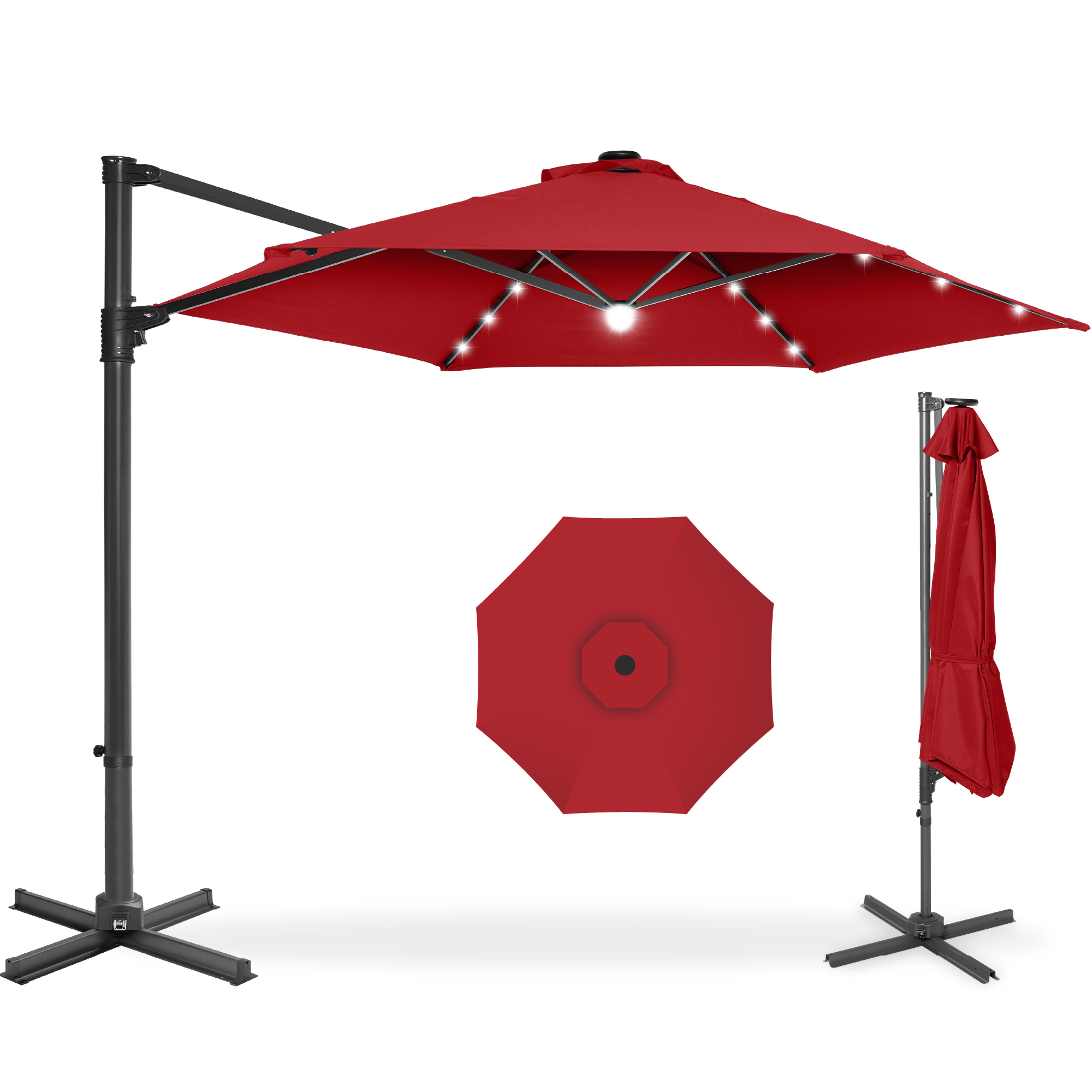 best patio umbrella online stores Best Choice Products 10ft Outdoor Steel Market Patio Umbrella w/ Crank, Tilt Push Button, 6 Ribs