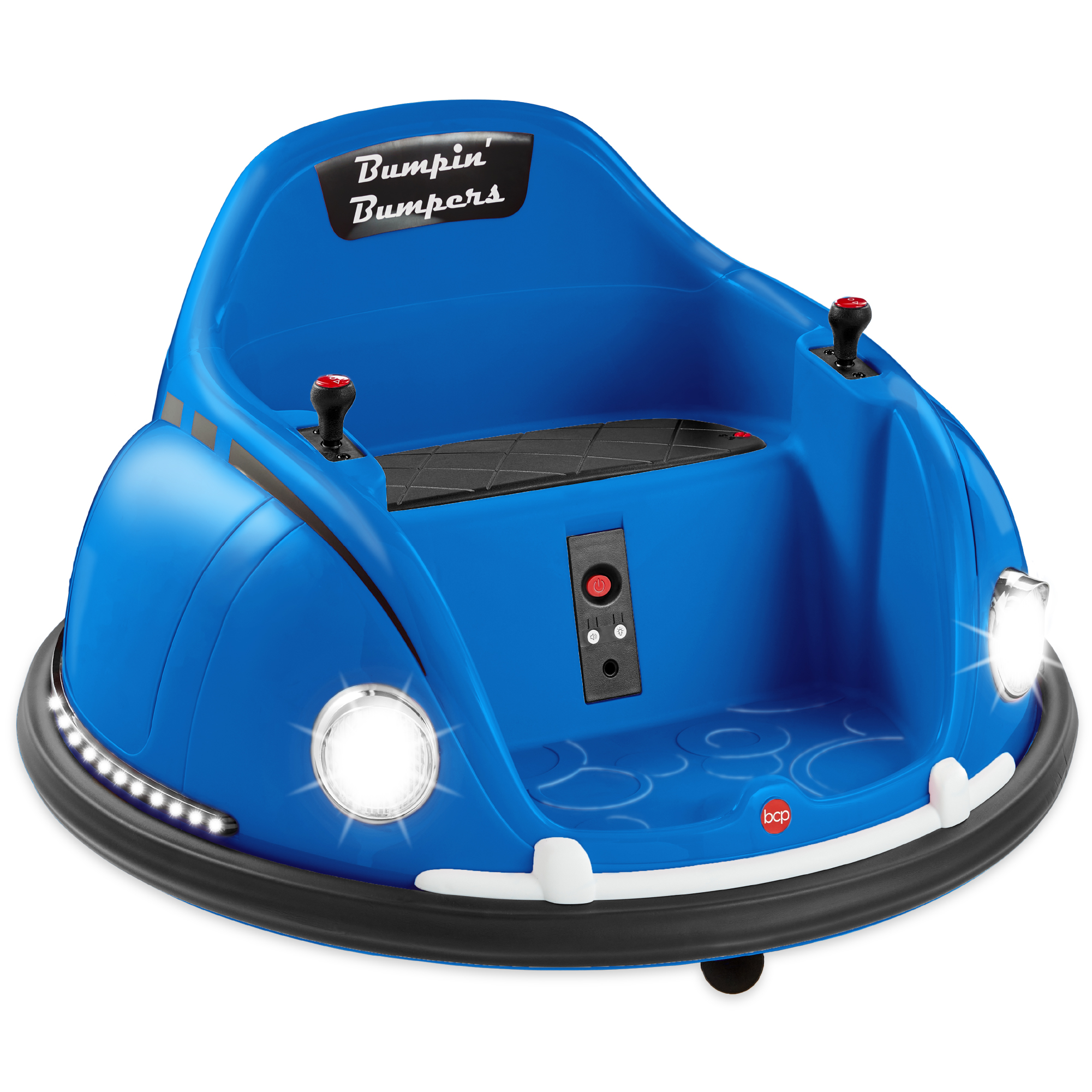 Best Choice Products 6V Kids Ride On Bumper Car Toy Remote Harness Lights 360