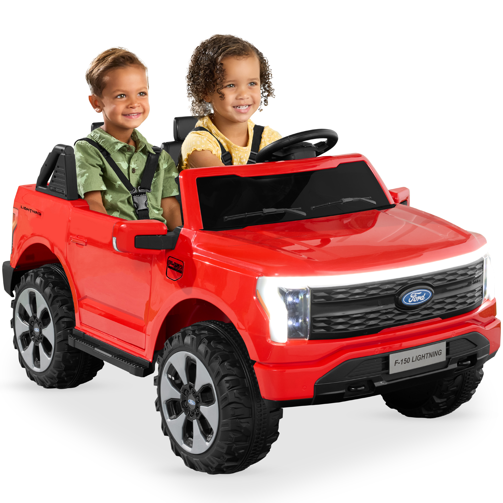 Best Choice Products 24V Kids Ride On Car Officially Licensed Ford Lightning