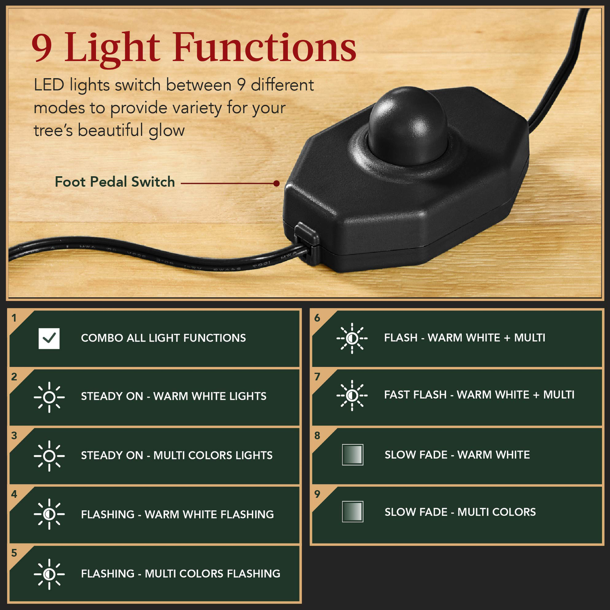 Best Choice Products Pre-Lit Sparse Flocked Tree 2-in-1 LEDs Cordless Connection