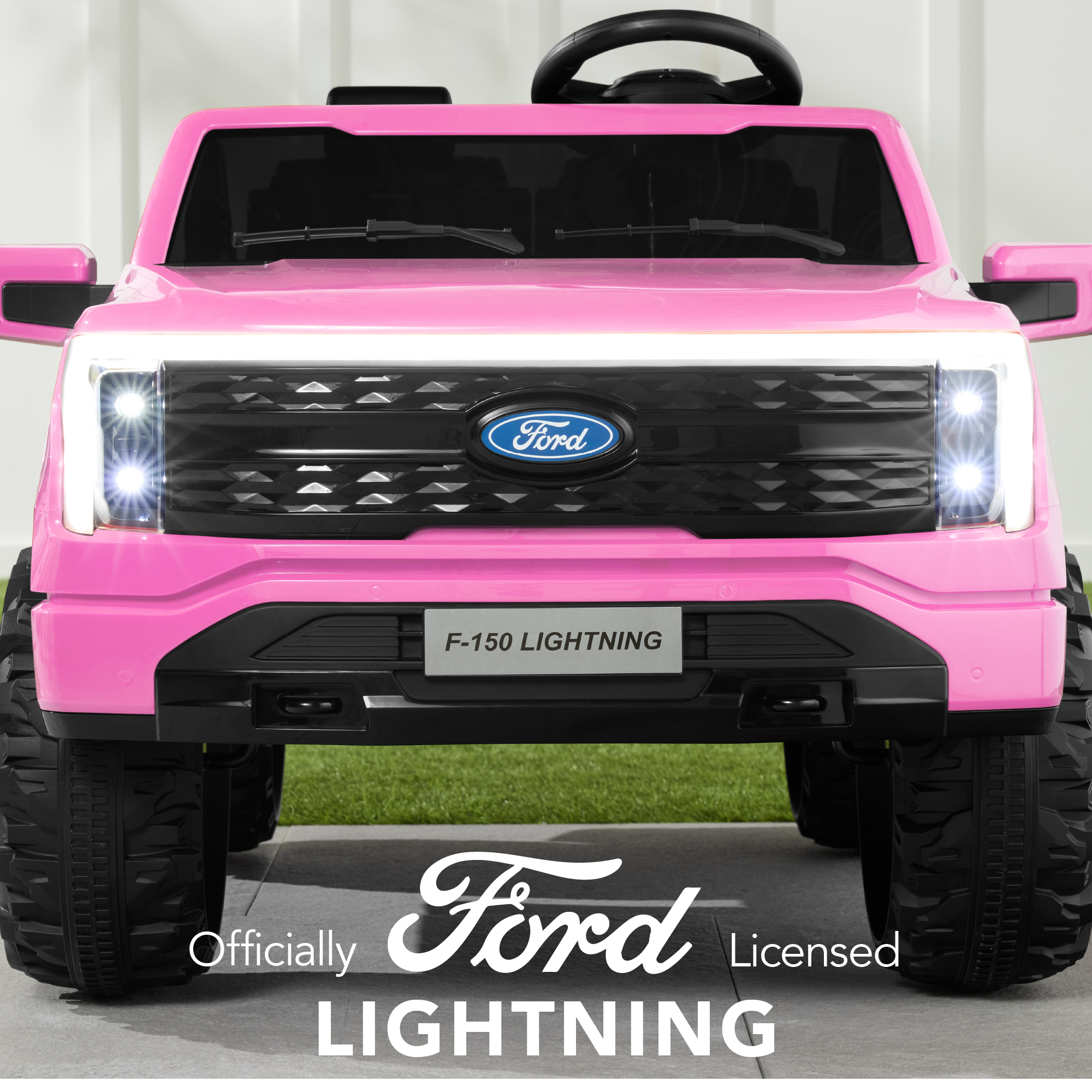 Best Choice Products 24V Kids Ride On Car Officially Licensed Ford Lightning
