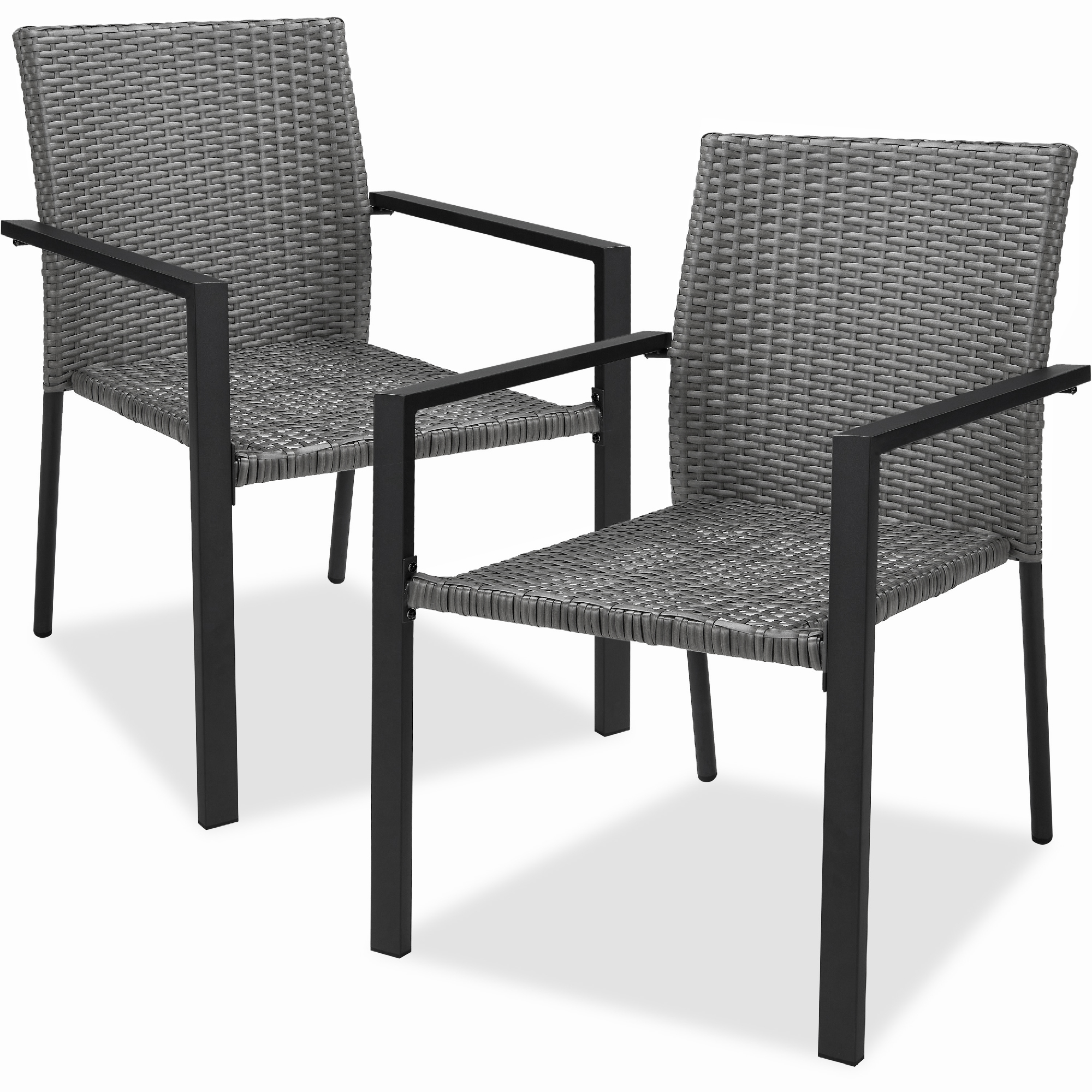 S Armrests Steel Accent Set Of 2