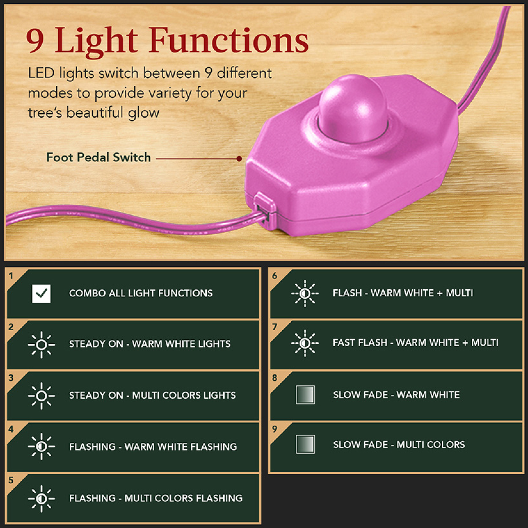 Best Choice Products Pre-Lit Sparse Flocked Tree 2-in-1 LEDs Cordless Connection